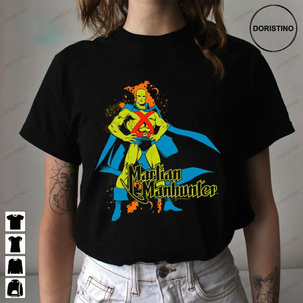 Martian Manhunter Pullover Justice League Limited Edition T-shirts